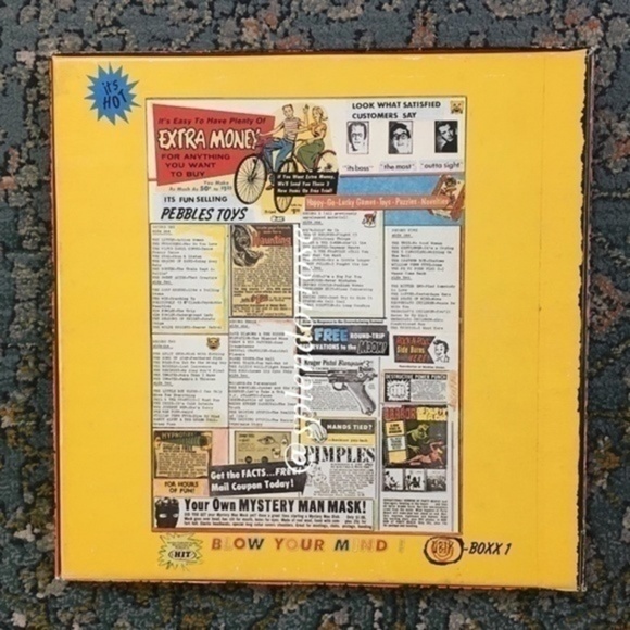 Pebbles Box set 5 Vinyl LP RARE Garage Rock Psych - Picture 5 of 16